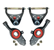 Fits 1965-70 GM Chevrolet Full Size, Upper&Lower Tubular Control Arms for 1965-1970 Chevy Impala 1 inch steel black fits-1965-70-gm-chevrolet-full-size-upper-lower-tubular-control-