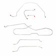 Brake Line for 1965 Chevy Malibu Convertible w/ Manual Drum, Complete ABS drum brakes stainless steel