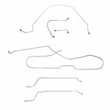 Brake Line for 1965 Chevy Malibu Convertible w/ Manual Drum, Complete ABS drum brakes stainless steel