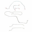 Complete Brake Line Kit for 1965 Chevy Malibu Hardtop w/Manual Drum ABS drum brakes stainless steel
