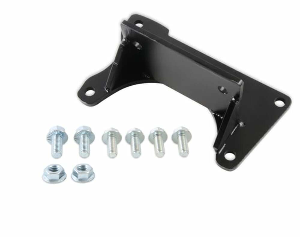 Hooker BlackHeart Fits 1966-1970 Mopar B-Body Gen III Hemi 8HP70 Transmission Adapter Plate for 1966-1970 Dodge Road Runner black long tube BHS536