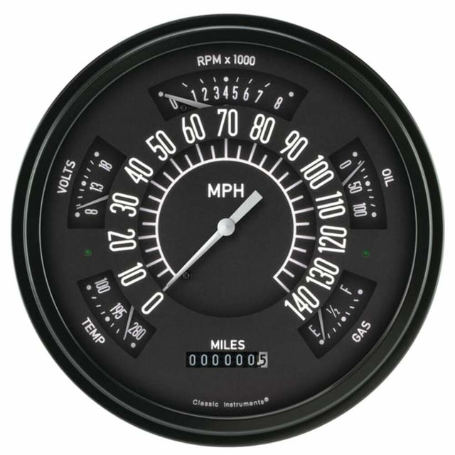 t fits-1966-1972-ford-bronco-black-package-fb66b Classic Instruments