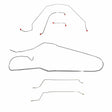 Brake Line for 1966 Chevy Malibu Convertible w/ Power Drum, Complete ABS drum brakes stainless steel