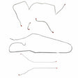 Brake Line for 1966 LeMans/GTO w/Power Drum, Convertible Complete ABS stainless steel