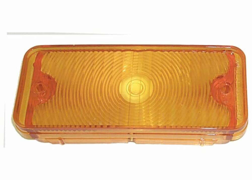 1967-1968 Chevrolet C10 Pickup; Parking Lamp Lens - Amber PLL67RH