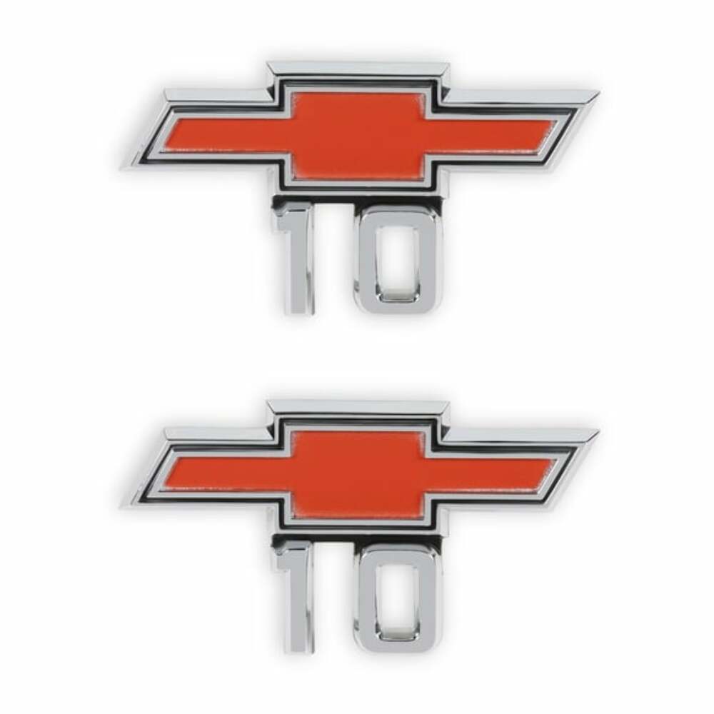 1967-1968 C/K Series Trucks; C/K Fender Badge Pair - Chevy 10 04-574