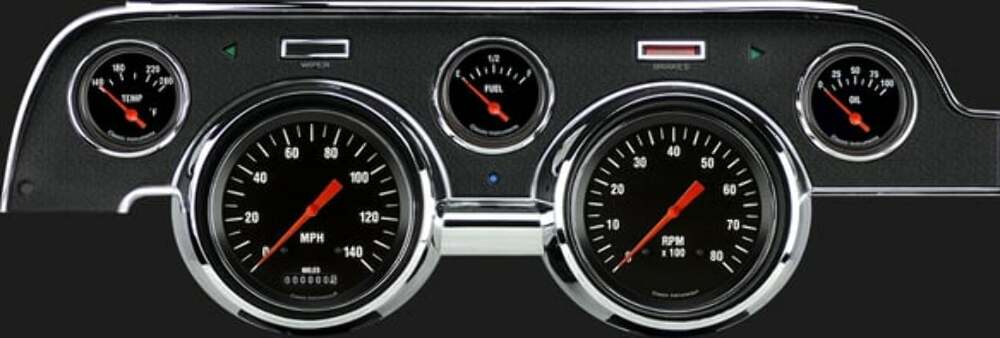 Speedometer black