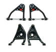 Fits 1967-1969 Camaro/Firebird Upper & Lower Tubular Control Arms for 1967-1969 Chevy El Camino steel black disc brake fits-1967-1969-camaro-firebird-upper-lower-tubular-control-ar