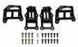 Hooker performance muffler black fits-1967-1969-gm-f-body-w-dse-engine-mount-brackets-71221024hkr