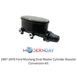1967-1970 Ford Mustan Oval Master Cylinder Booster Conversion Kit FD-403 Brakes Nova MBM