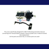 1967-1970 Ford Mustang Booster Conversion Automatic Only (Disc/Drum) FD-256 Brakes MBM