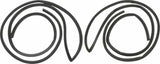 1967-1972 Chevrolet Trucks; Door Weatherstrip Set-Pair-67