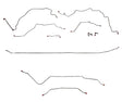 Complete Brake Line Kit for 1967-1970 Chevy C10 / GM C1500 Truck Power Brakes ABS 2WD long bed stainless steel