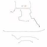 Complete Brake Line Kit for 1967-1970 Chevy C10 / GM C1500 Truck Standard Brakes ABS 2WD long bed stainless steel