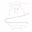 Complete Brake Line Kit for 1967-1970 Chevy C10 ABS 2WD short bed stainless steel