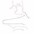 Complete Brake Line Kit for 1967-1970 Chevy C10 / GM C1500 Truck Standard Brakes ABS 2WD short bed stainless steel