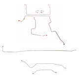 Complete Brake Line Kit for 1967-1970 Chevy C10 / GM C1500 Truck Standard Brakes ABS 2WD short bed stainless steel