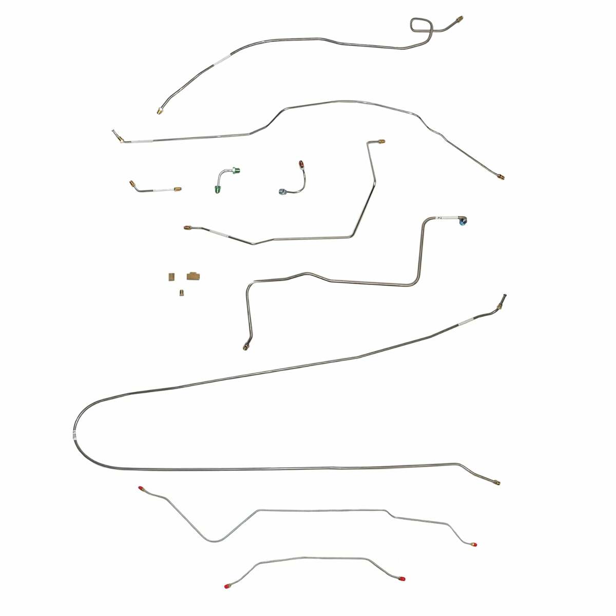 Brake Line for 1967-1970 Chevy C10 Power Disc ABS disc brakes short bed stainless steel