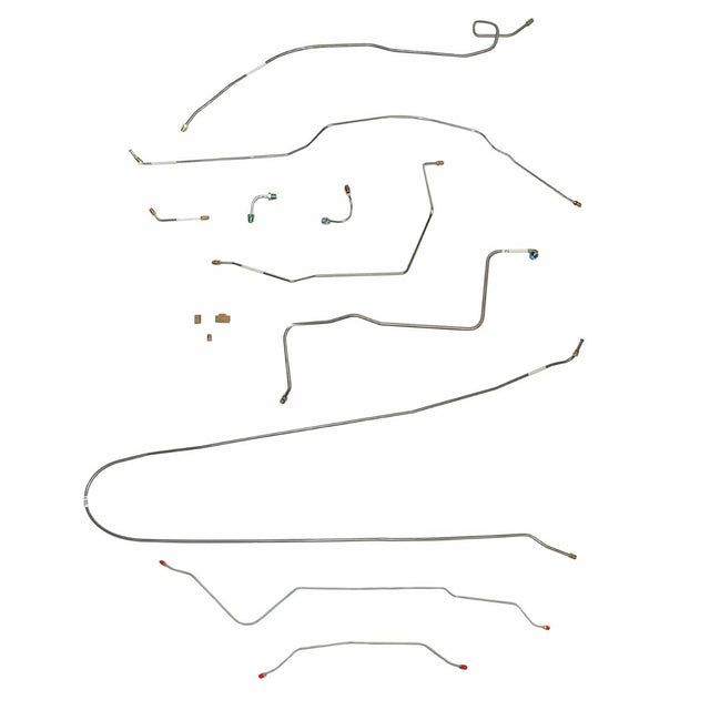 Brake Line for 1967-1970 Chevy C10 Power Disc ABS disc brakes short bed stainless steel