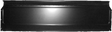 1967-72 Trucks Front Bed Panel-For Wood Bed Floor-Fleetside for 1967-1972 steel A1904-67