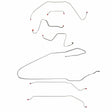 Complete Brake Line Kit for 1967 Buick Skylark /GS w/ Manual Drum, Convertible Complete Brake ABS stainless steel