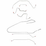 Complete Brake Line Kit for 1967 Buick Skylark /GS w/ Manual Drum, Convertible Complete Brake ABS stainless steel