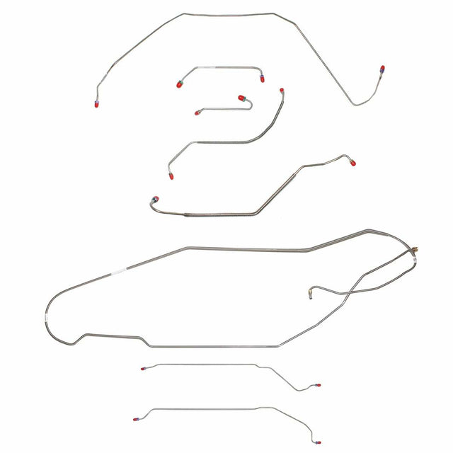 Brake Line for 1967 Buick Skylark / GS w/Power Disc, Hardtop Complete ABS stainless steel