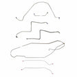 Brake Line for 1967 Buick Skylark / GS w/Power Drum, Hardtop Complete ABS stainless steel