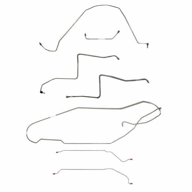 Brake Line for 1967 Buick Skylark / GS w/Power Drum, Hardtop Complete ABS stainless steel