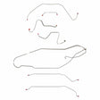 Brake Line for 1967 Buick Skylark/GS w/ Manual Drum, Hardtop Complete ABS stainless steel