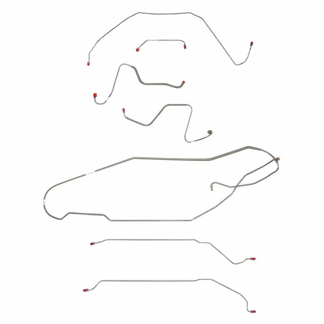 Brake Line for 1967 Buick Skylark/GS w/ Manual Drum, Hardtop Complete ABS stainless steel