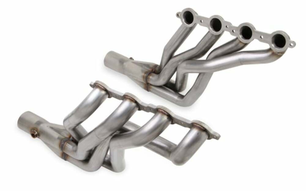 Hooker BlackHeart Fits 1968-1972 GM A-Body LS-Swap 1-7/8" X 3" Long Tube Header- S/S 70101318-RHKR for 1968-1972 Chevy El Camino black stainless steel long tube