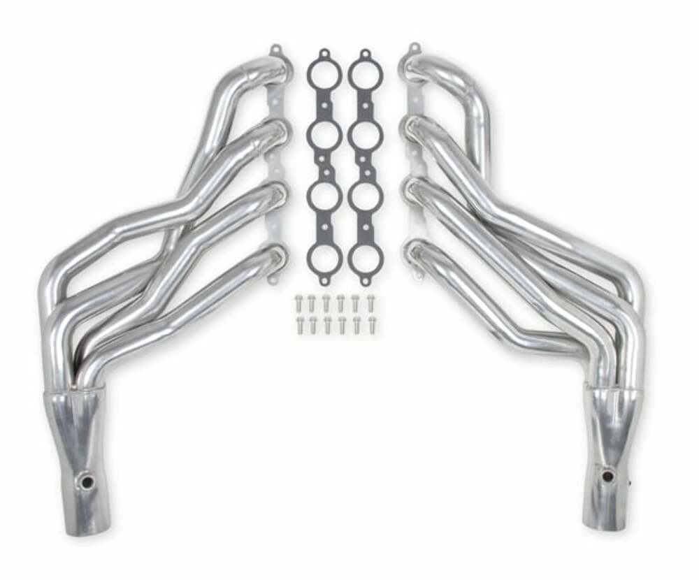 Hooker BlackHeart Fits 1968-72 GM A-Body LS Swap, 1-7/8 X 3" Long Tube Header-Silver 70101518-1HKR for 1968-1972 Chevy El Camino black ceramic coated long tube