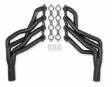Hooker BlackHeart Fits 1968-72 GM A-Body LS Swap, 1-7/8 X 3" Long Tube Headers-Painted 70101518HKR for 1968-1972 Chevy El Camino black ceramic coated long tube