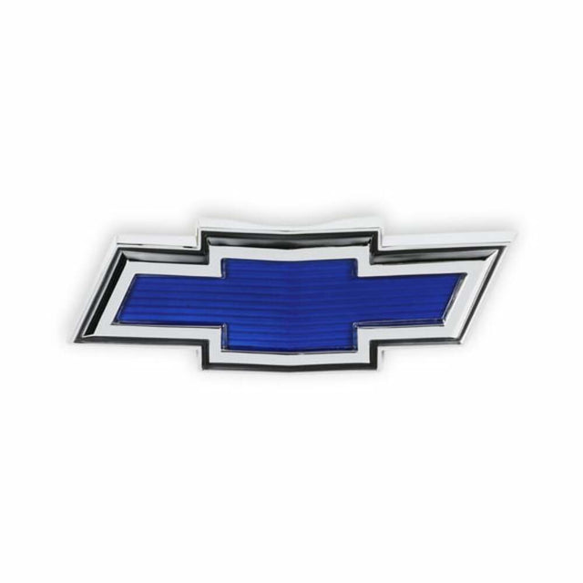 1969-1970 C/K Series Trucks; C/K Bowtie Hood Emblem - Blue 04-577 chrome