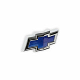 1969-1970 C/K Series Trucks; C/K Bowtie Hood Emblem - Blue 04-577 chrome