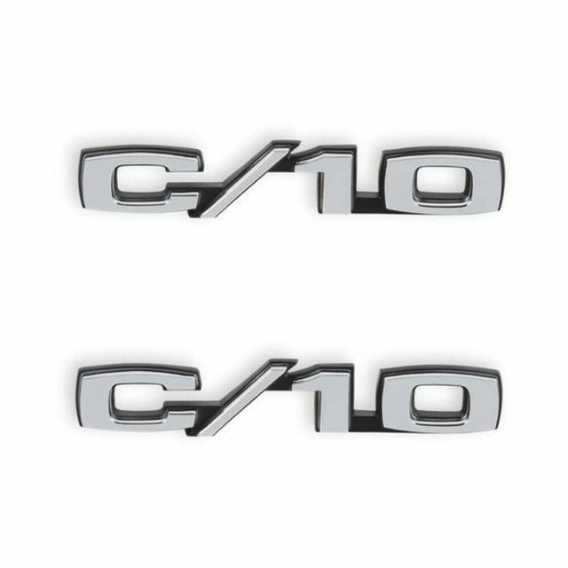 1969-1970 C/K Series Trucks; C/K Fender Badge Pair - C/10 04-580