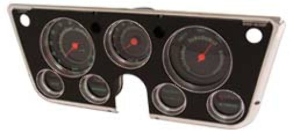 t Fits 1969-1972 Chevrolet Blazer Dash Cluster-W/ Tach, w/o Vacuum-5K Tach GCA72TN Brothers Trucks