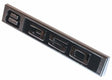 1969-1972 Chevrolet Blazer; Fender Emblem - 350 FE72350