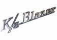 1969-1972 Chevrolet Blazer; Fender Emblem Set - Pair FE72K5B chrome