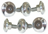 1969-1972 Chevrolet Blazer; Flush'' Fender Bolt Set RFB72SM-72 stainless steel