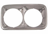 t Fits 1969-1972 Chevrolet Blazer; Headlight Bezels - Chrome - Pair HLB72GM Brothers Trucks