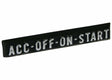 1969-1972 Chevrolet Blazer; Ignition Indicator BR10030
