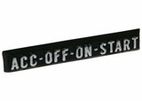 1969-1972 Chevrolet Blazer; Ignition Indicator BR10030