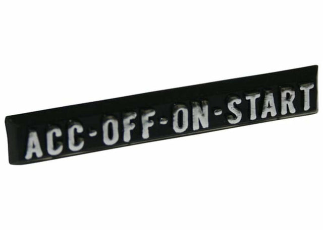 1969-1972 Chevrolet Blazer; Ignition Indicator BR10030