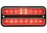 1969-1972 Chevrolet Blazer; Led Side Marker Assemblies - Red SMLD72R