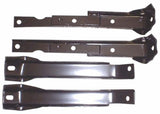 t Fits 1969-1972 Chevrolet Blazer; Rear Bumper Bracket Set-Leaf-Shortbed BRKT4WD-R Brothers Trucks
