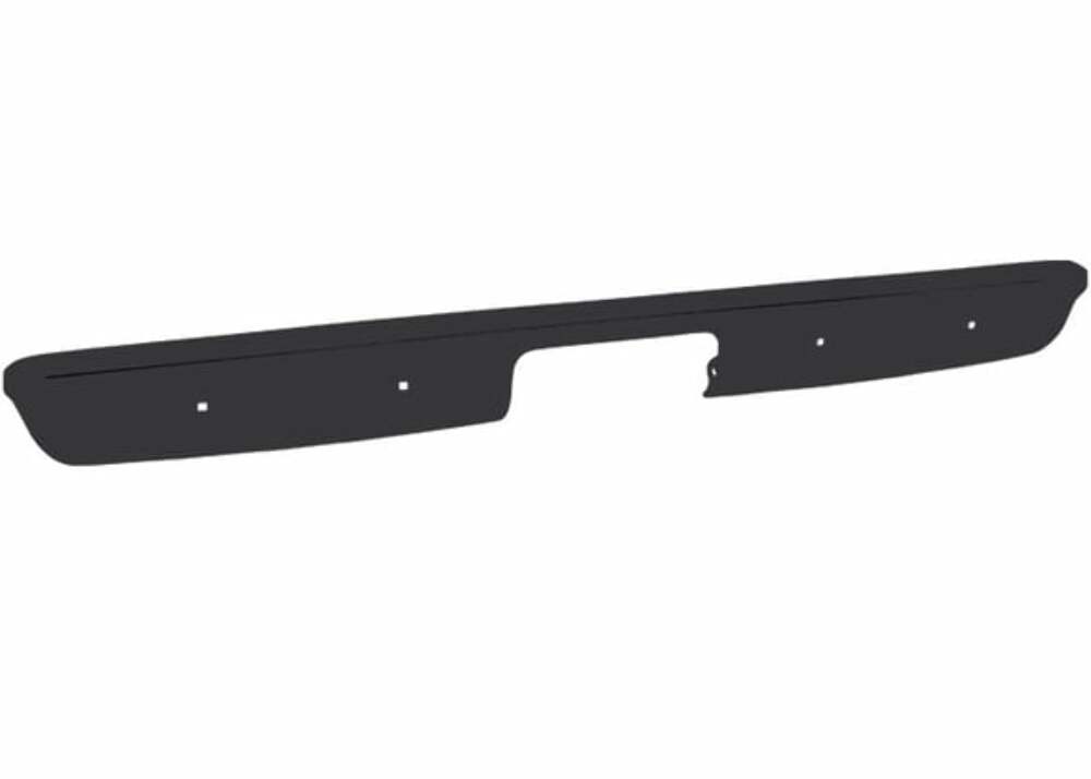 t Fits 1969-1972 Chevrolet Blazer; Rear Bumper - Fleetside - Raw RRW6772 Brothers Trucks
