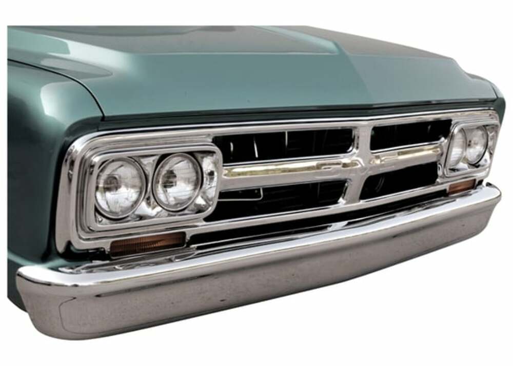 1969-1972 Chevrolet Blazer; "Smoothie" Front Bumper - Paintable FRT72SMP