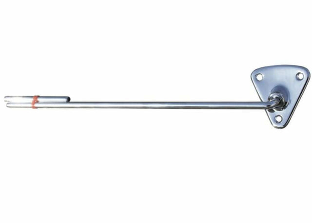 1969-1972 Chevrolet Blazer; Sunvisor Bracket - Chrome BRKT07C